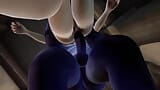 큰 파란 자지를 취하는 금발 마녀: 워크래프트 패러디 snapshot 2