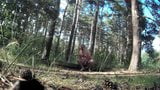 Betrapt op masturberen in het bos snapshot 1