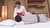 Man Fucks Wife with Beautiful Tits in Japanese Kimono snapshot 12