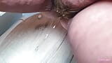 Caliente meada dorada fresca solo para ti de madura milf con coño peludo (grandota en bragas culo peludo coño peludo de mamá traviesa tía abuela) snapshot 9