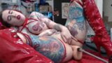 Tattooed slut – anal machining session. snapshot 17