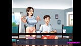 Summertime Saga 129 - 巨乳女将と女性テナントとのハードコアセックス snapshot 9