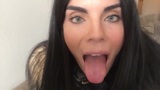 Girl tongue for cum snapshot 5