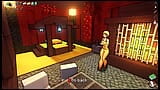 HornyCraft Minecraft Parody Hentai game PornPlay Ep.34 blaze caught undressing her cute pink panties snapshot 4