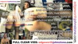エッジワース・ジョンストーンがカメラのレンズで射精し、舐めるのを修正-クローズアップザーメン顔射 snapshot 6