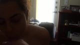 Sexy Teen Slut Gives Me a Sloppy Blowjob in Parents House snapshot 20