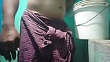 Porn pumping and pissing in washroom snapshot 1