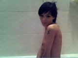 Amateur Cutie In Bathtub Shaves and Licks Boyfriend snapshot 6