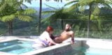 Sexo en la piscina snapshot 5