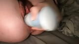 Fucking my hairy pussy with a Febreeze can snapshot 2