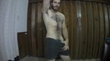 Cute amateur guy with athletic body and hairy chest snapshot 8