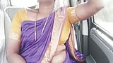 Bella telugu cameriera sesso in auto, telugu parla sporco .. momos crezy ... snapshot 15