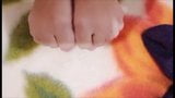 Matina moves her sexy (size 37) feet,part 4 snapshot 2