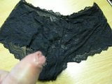 MIL's Black Lace Panties Need Cum Dump snapshot 5