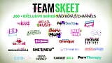 A TeamSkeet hónap All-Starja a szenvedélyes királynő, Ameena Green snapshot 1