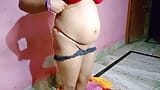 Desi stepmom ne saree utar kar bengan dalke chut ka pani nikal snapshot 4