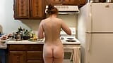 Pussy-Flavored Tofu!!! JK It's Just Apricot. Naked in the Kitchen Episode 64 snapshot 18