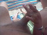 Mature beach wank snapshot 1