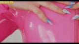 Rough Fuck In Pink Latex Catsuit - full scene at ebrazz.tv snapshot 1