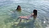 Monika Fox With Girlfriend Have Fun In The Public snapshot 4