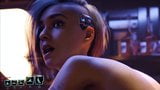 Judy Alvarez занимается сексом в клубе - киберпанк 2077 порно XMOD snapshot 7