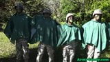 Militares follan anal en el bosque snapshot 4