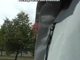 red-haired whore sucking in the car for all to see snapshot 3