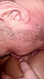 Licking my wifes wet nice pussy.. snapshot 1