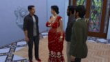 Vol 1 Part 6 - Desi Saree Aunty Lakshmi Take His Virginity - Wicked Whims snapshot 3