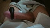 Vibrating Cock Ring makes circumcised Cock twitch like crazy snapshot 3