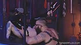 GenderFlux Trans Trip Richards fucks Charlotte Sartre with Strap-on snapshot 8