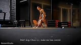 Masturbating Chun li in the Gym needs to be accompanied by an old pervy dick, by RaizenStudio 3d Hentai Animation Scene. snapshot 8