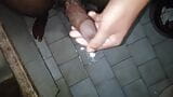 Washing his small black cock pee teen young sexy boy snapshot 4