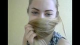 Blonde rambut panjang yang super seksi, rambut panjang, rambut snapshot 4