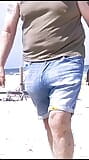 A Bulging Daddy at the Beach snapshot 3