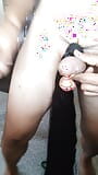 my cute cock new ring and new hair style, long hair cock ring Single Boy in Homemade lovely self sex snapshot 14