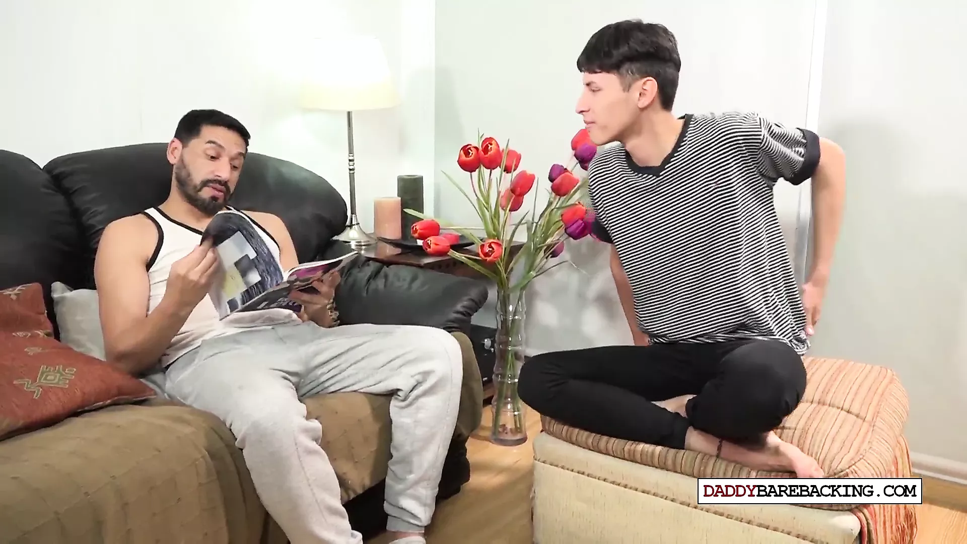 Real Hispanic Twink Rimmed and Fucked by Gaydaddy in Kitchen: Gay