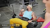 Gymfluencer  Elana is doing her thing when she notices Joey ogling her throughout her workout - BRAZZERS snapshot 2