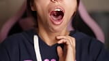 Fetish lidah panjang dan fetish uvula snapshot 5