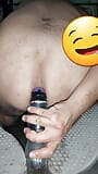 Fondo y placer a tope con mi botella de vive cien snapshot 3