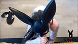 Gypsy Frau mit süsser Hasenmaske wird durchgevögelt snapshot 6