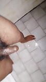 Morning pee XXX in bathroom sex black hot gay cock snapshot 1