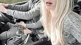 Amazing handjob while driving!! Huge load. Cum eating. Cum play. snapshot 2