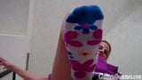 Giantess Summer stomps and destroys you snapshot 7