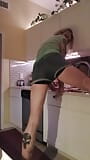 Doing the Dishes with TS Jackie Blacked Sissy Ass snapshot 3