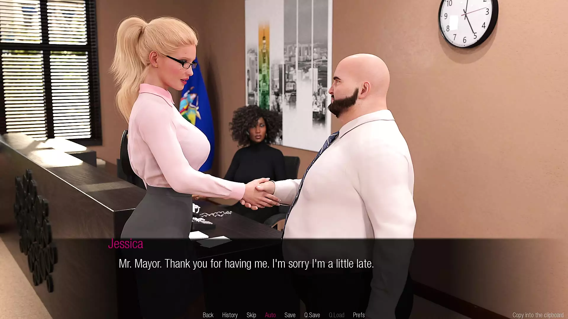 Jessica O neil s Hard News Gameplay Through 35 3D Animation Sex 