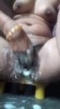 Indian aunty fucking her pussy with her entire hand snapshot 5