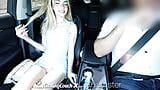 CASTINGCOUCH-X Car Foreplay Freckled Cutie Fucks Casting Agent snapshot 2