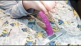 Footjob mit einem dildo, aber stell dir vor, es ist dein penis snapshot 6