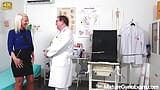 Physical exam and pussy check-up of hot blonde Luci Angel snapshot 3